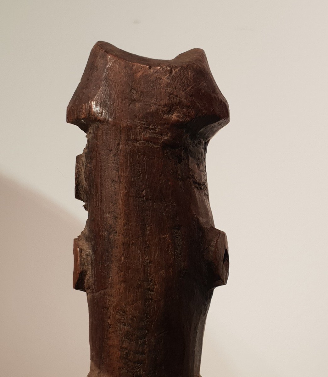 Lobi Wooden Whistle, Burkina Or Ivory Coast -photo-4