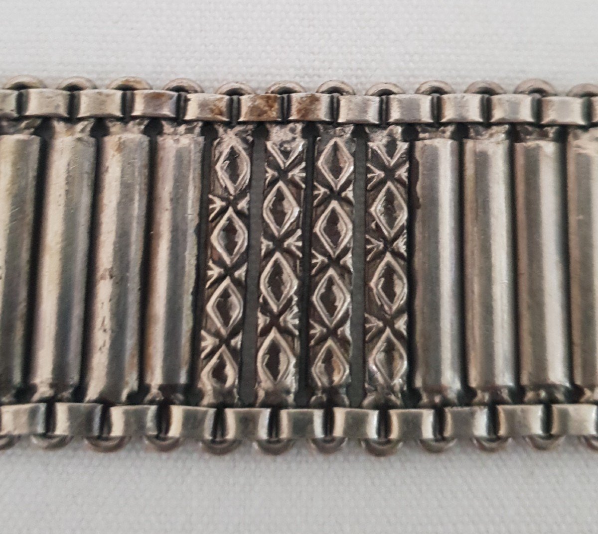 Silver Bracelet. India Mid 20th Century -photo-3