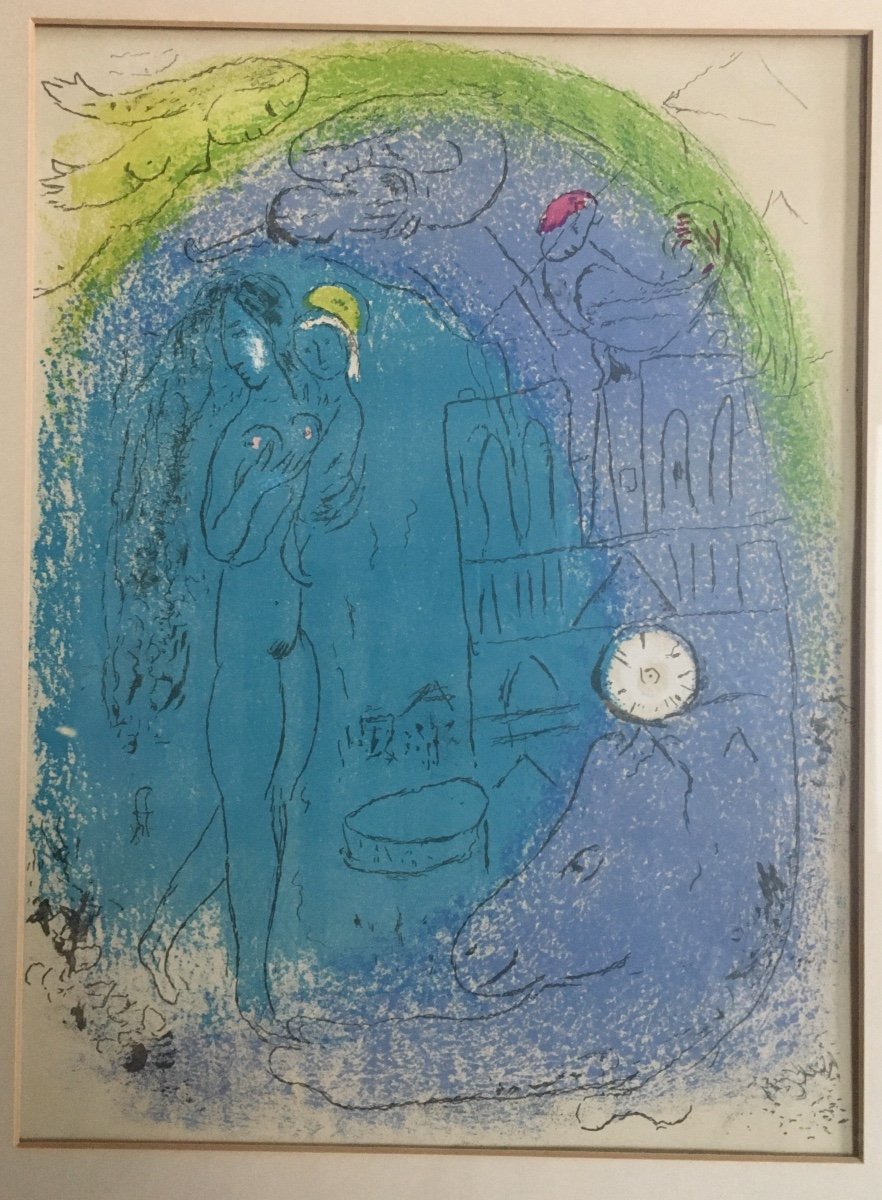 Original Lithograph Chagall Mourlot 1952