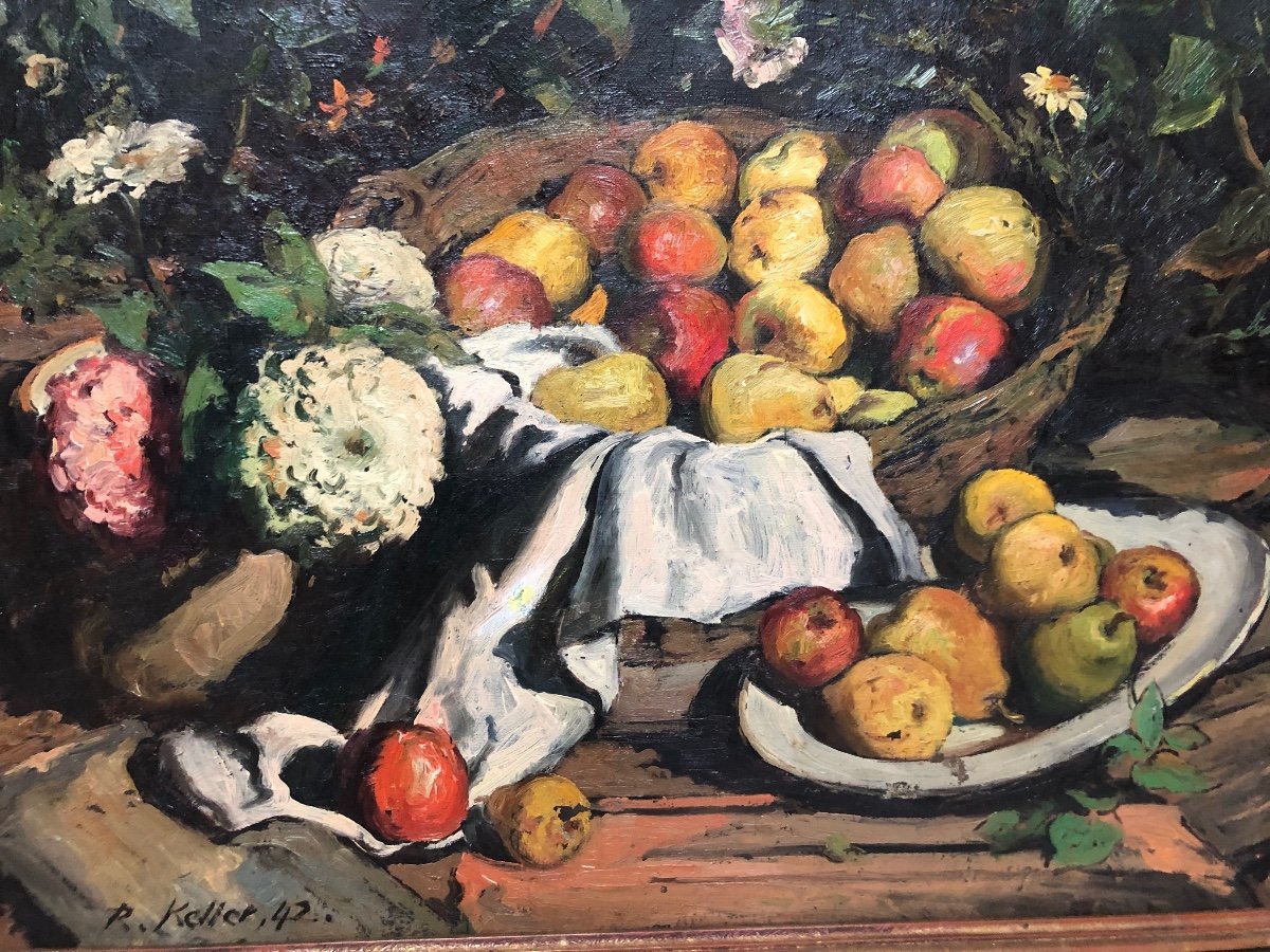 Grande Nature Morte Aux Fruits 1942 impressionniste