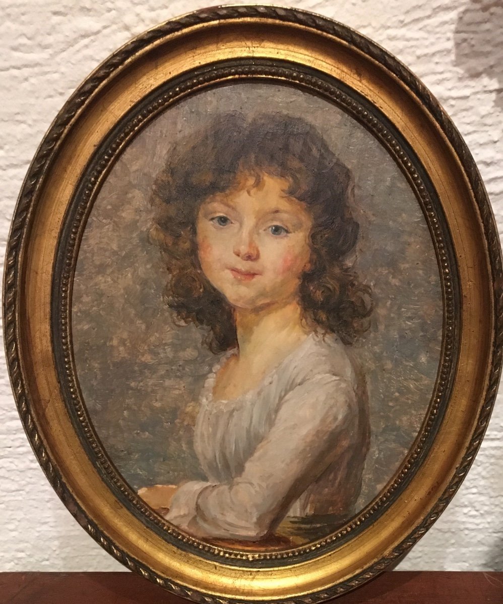 Portrait De Jeune Fille 