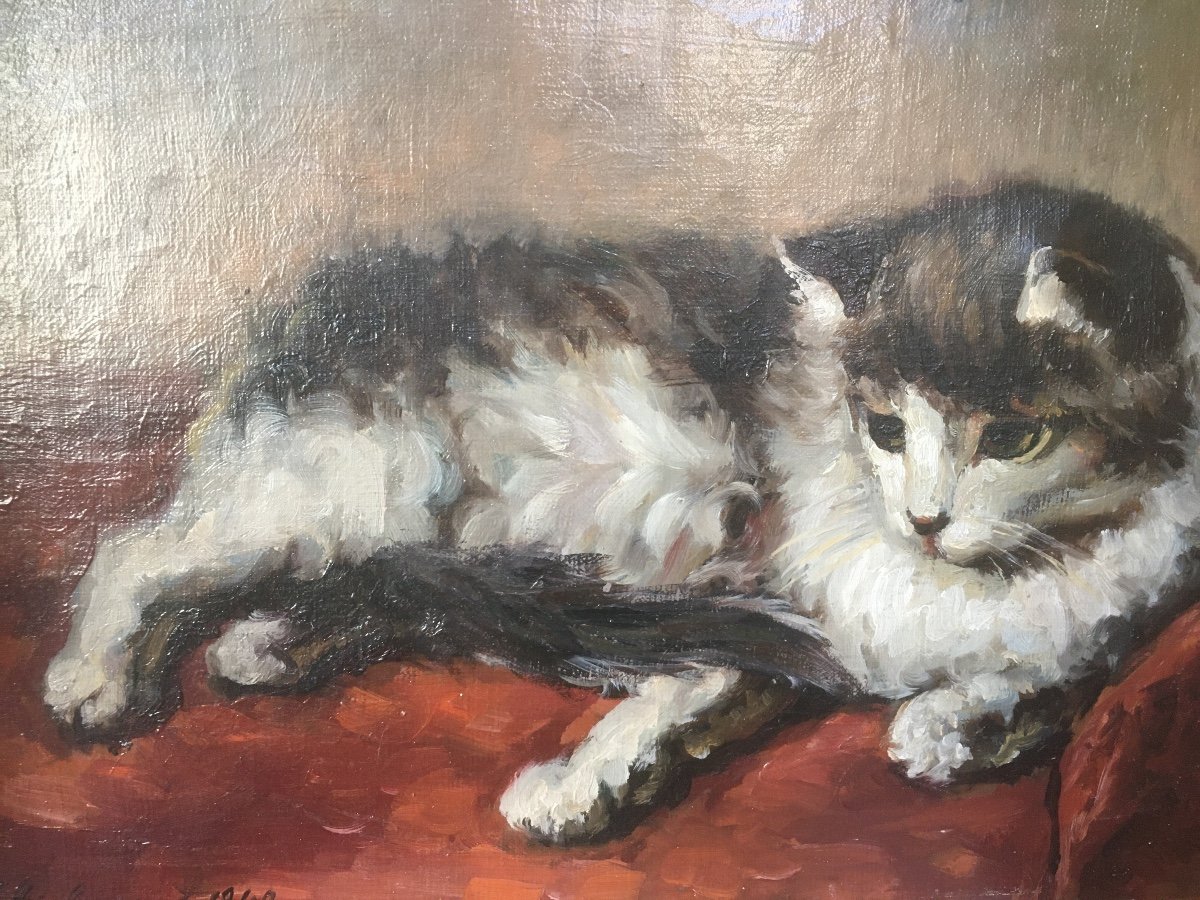 impressionism cat