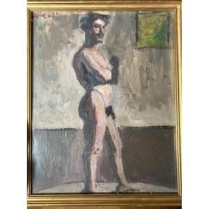 Male Nude Study Academy Man