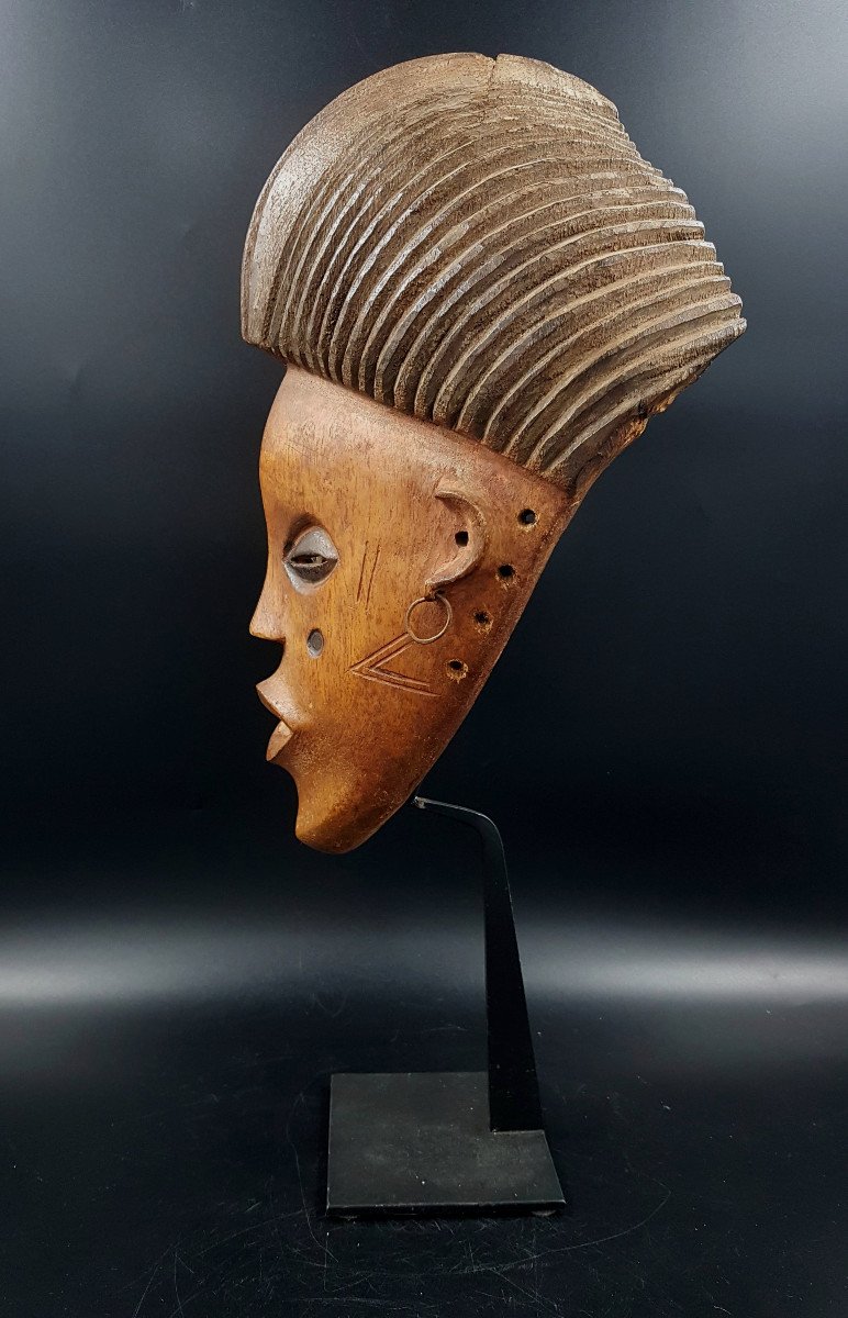 Pwo Mask, Lwena ( Luena ) People, Democratic Republic Of Congo-photo-2