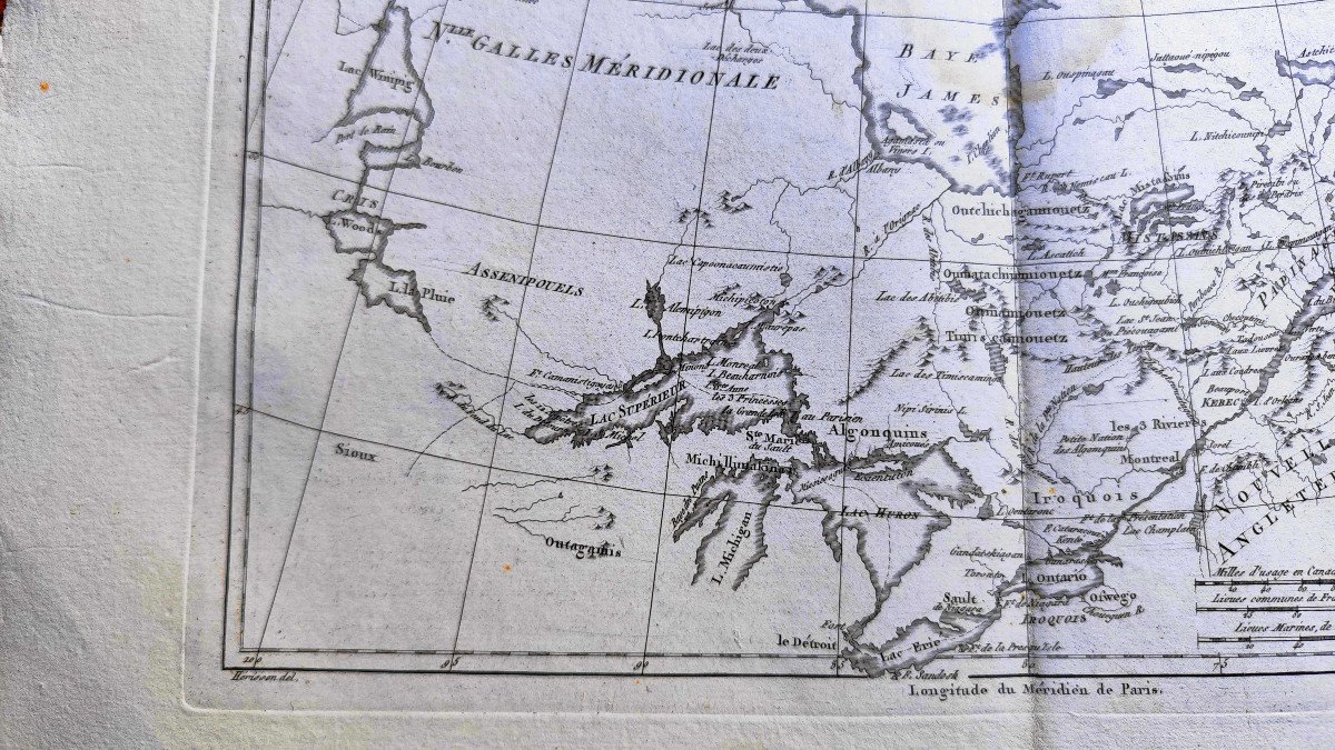 Map Of Canada - Rigobert Bonne - 1788-photo-3