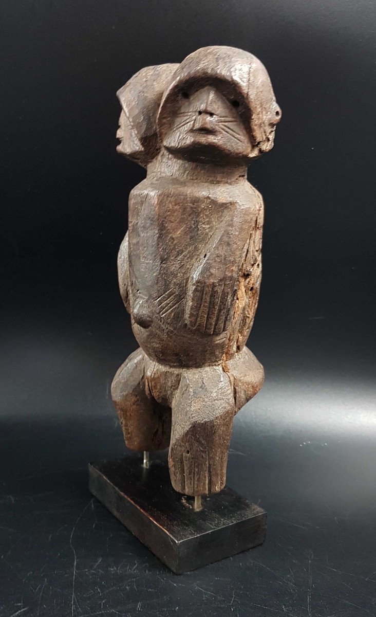 Two-headed Statuette, Losso, Togo-photo-2