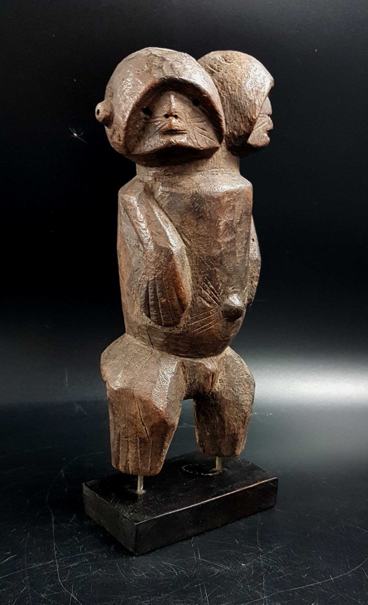 Two-headed Statuette, Losso, Togo-photo-2