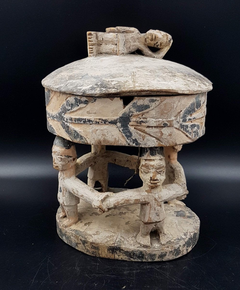 Divination Box "opon Igede Ifa", Yoruba, Benin Or Nigeria-photo-2