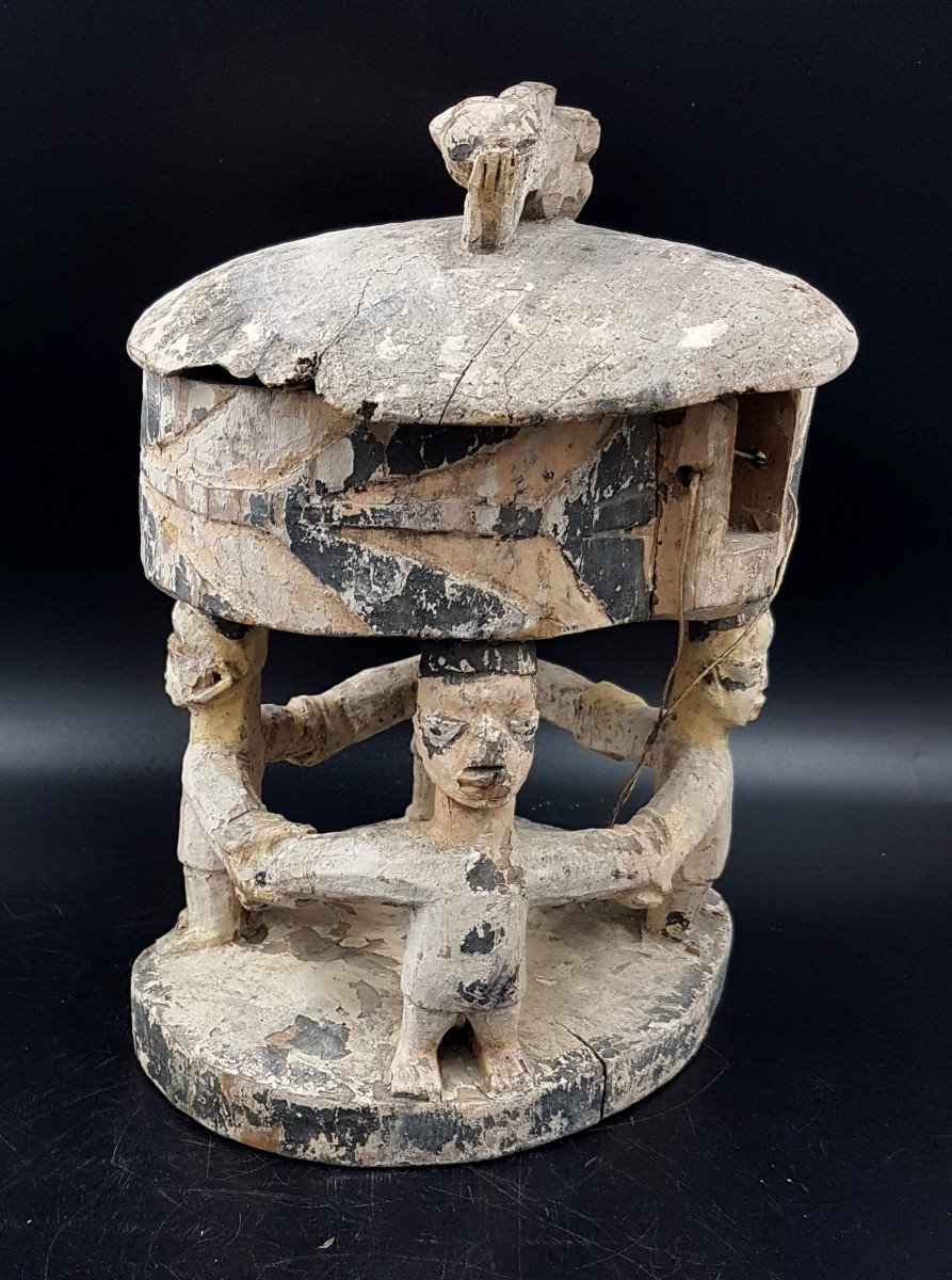 Divination Box "opon Igede Ifa", Yoruba, Benin Or Nigeria-photo-1