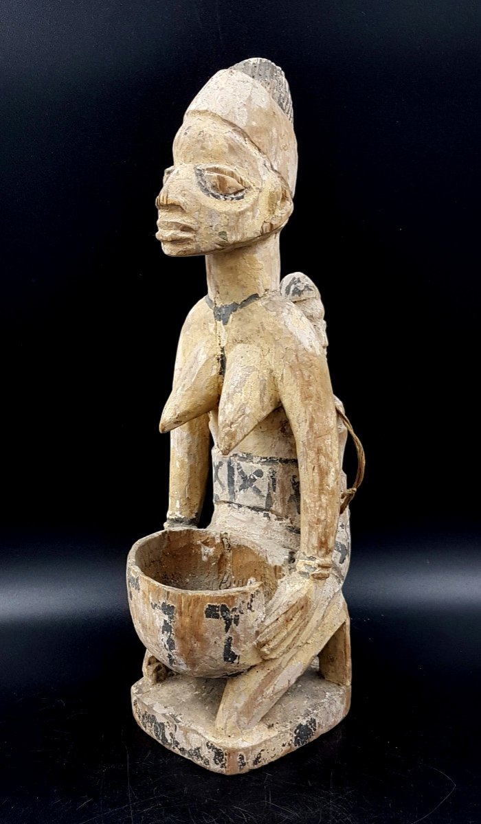 Cup Carrier, Yoruba, Benin Or Nigeria-photo-2