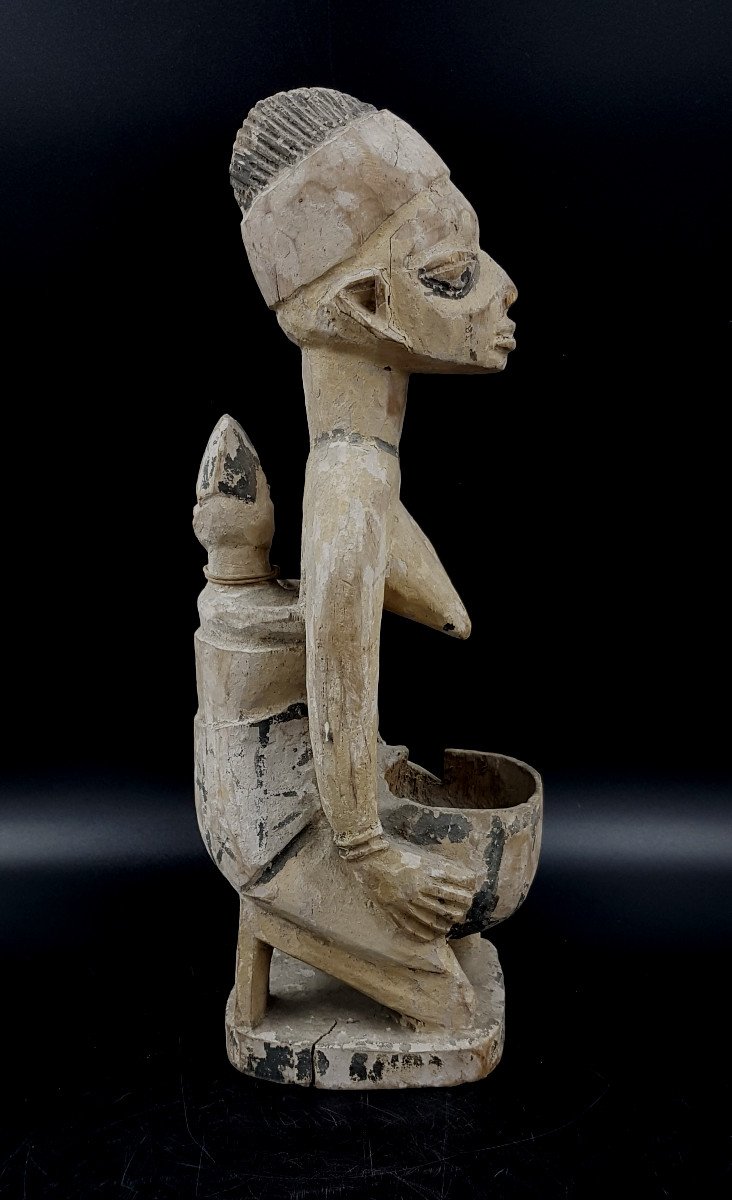 Cup Carrier, Yoruba, Benin Or Nigeria-photo-1