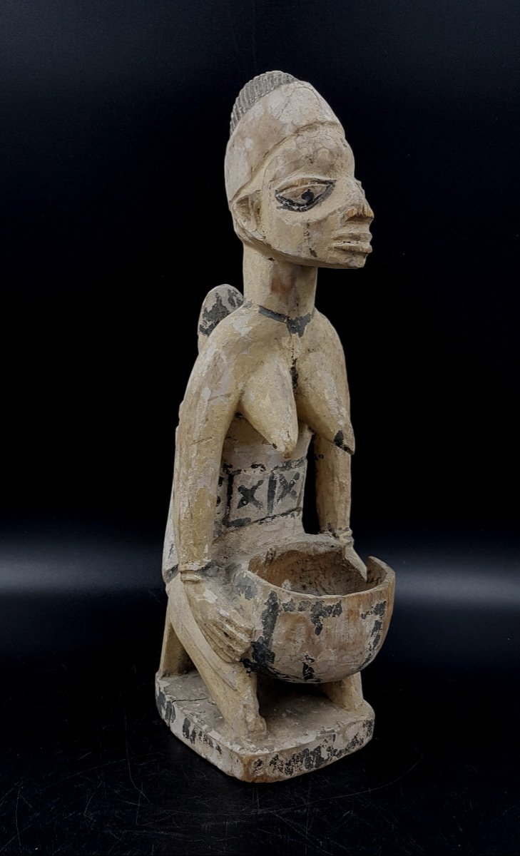 Cup Carrier, Yoruba, Benin Or Nigeria-photo-2