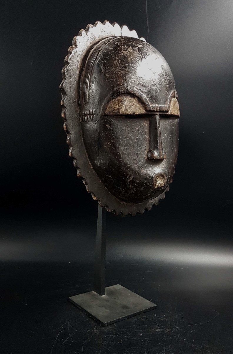 Moon Mask, Baoulé, Ivory Coast-photo-2