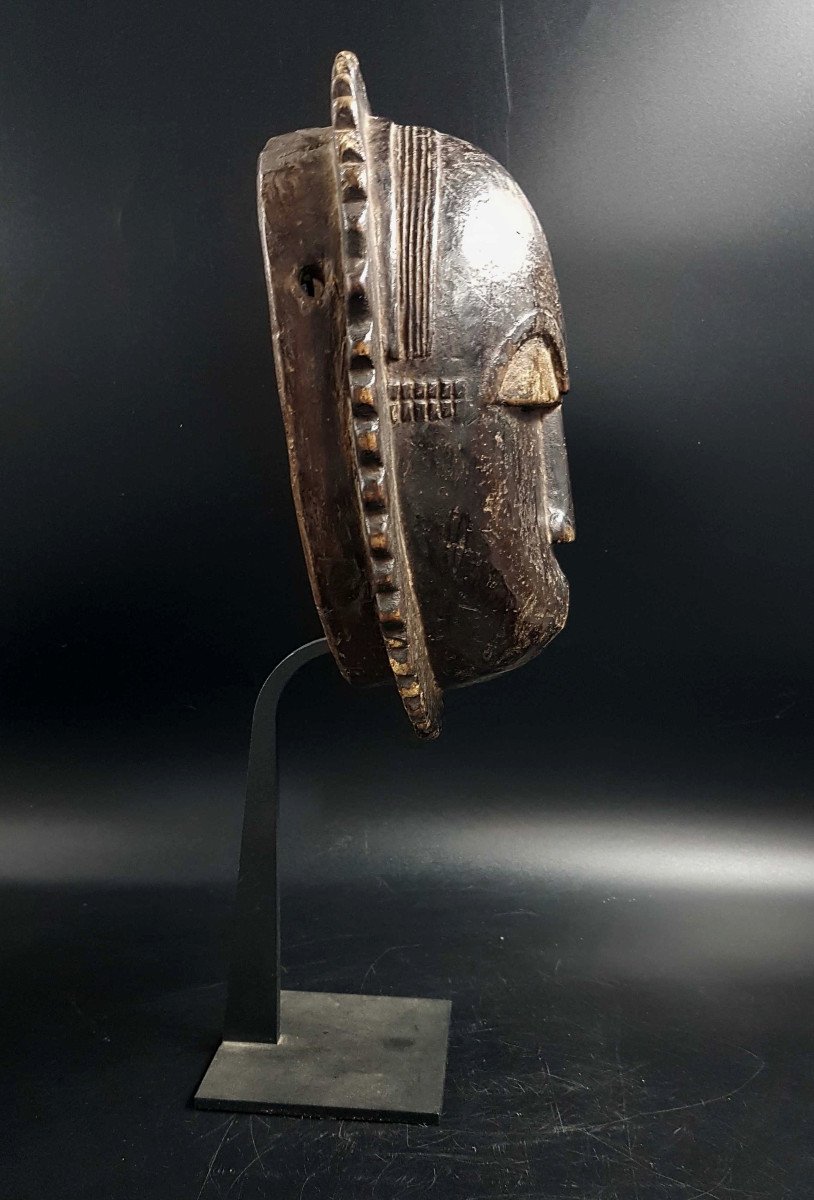 Moon Mask, Baoulé, Ivory Coast-photo-3