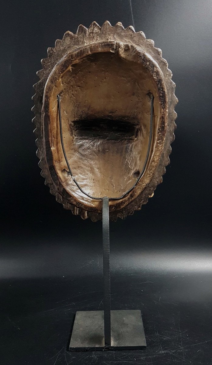 Moon Mask, Baoulé, Ivory Coast-photo-4