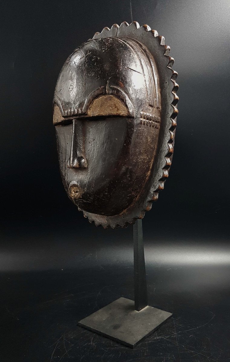 Moon Mask, Baoulé, Ivory Coast-photo-2