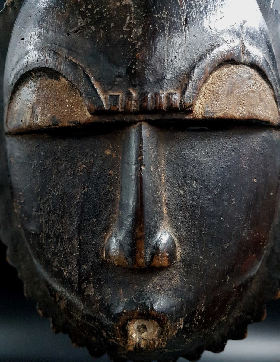 Moon Mask, Baoulé, Ivory Coast-photo-4