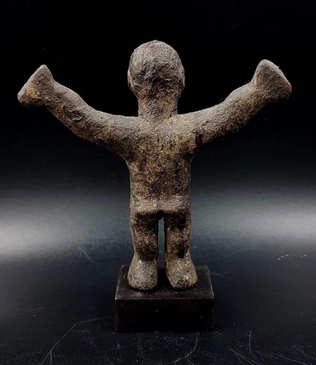 “bateba Ti Puo” Statuette, Lobi People, Burkina Faso-photo-4