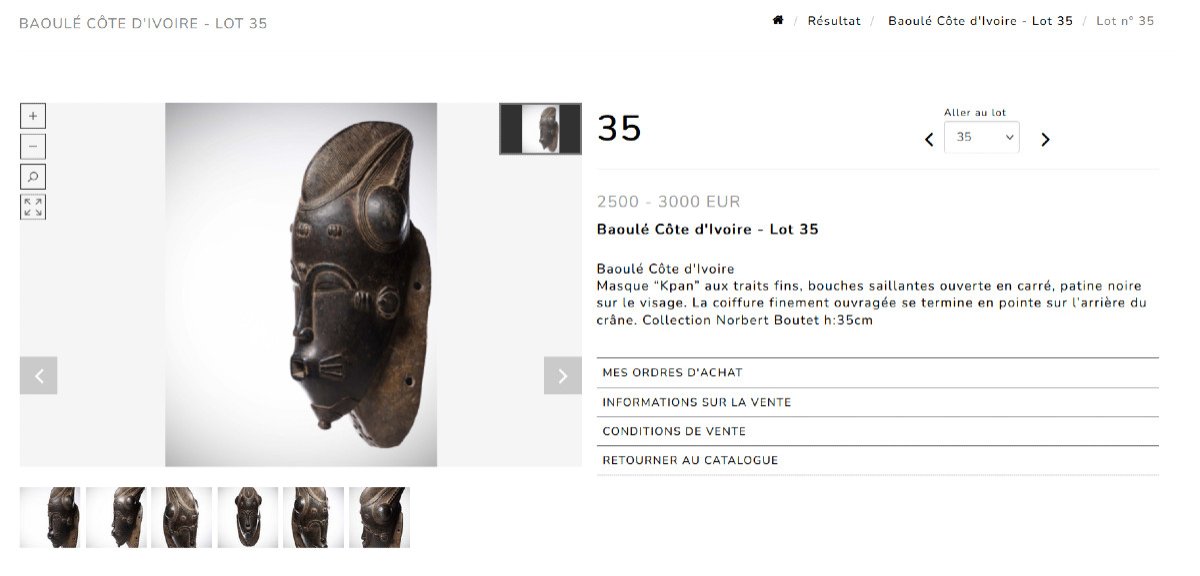 Kpan Mask, Baoulé People, Ivory Coast-photo-8