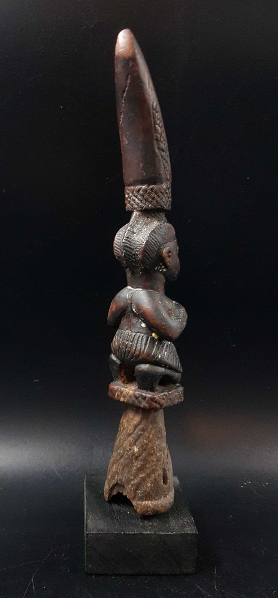 Divinatory Rattle "iroke Ifa", Yoruba People, Nigeria Or Benin-photo-1