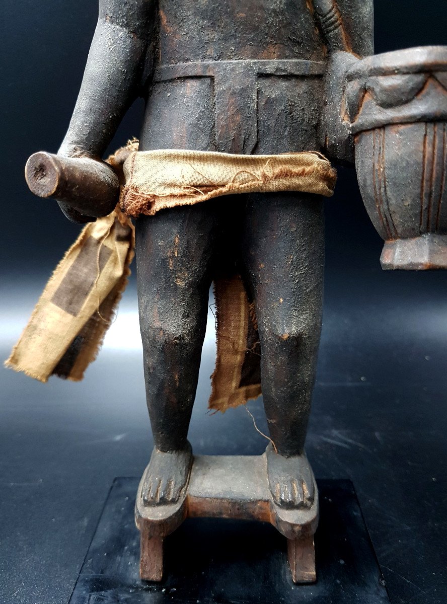 Statue Of Griot, Akan, Ghana-photo-4