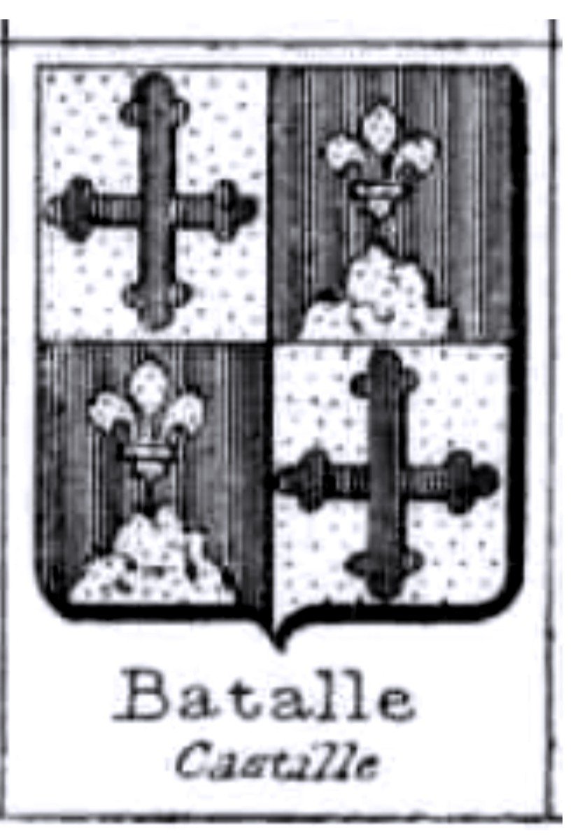 Magnificent Turned Bronze Stamp Seal Coat Of Arms Of The Batalle Castile Family Early 18th Century-photo-4