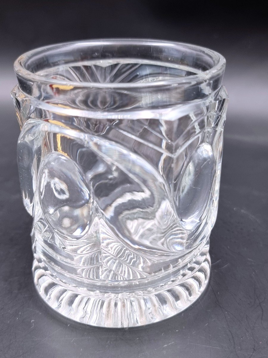 Crystal-ceramic Tumbler Decorated With A Medal From The Order Of Saint Louis -photo-3