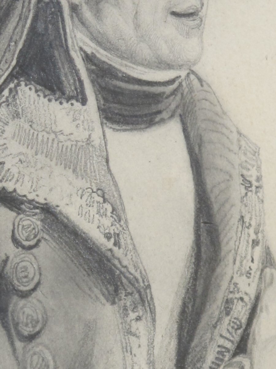 Drawing Of General Jean François Coquille Dugommier General Of Empire By Edouard Girardet-photo-1