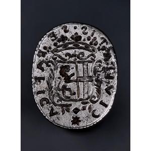 Matrix Seal Stamp With The Coat Of Arms Of The Commune Of Assisi Italy Period 17th Century Wrought Iron