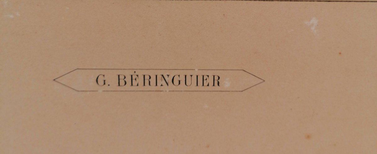 Gabriel Béringuier (1842-1913 )- Dessin Et Lavis - Scène d'Après l'Antique - Sevère - caracalla-photo-2