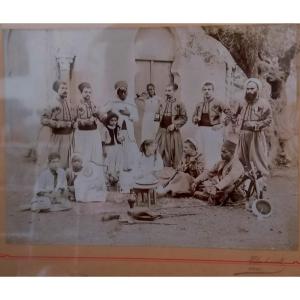 Photographic Print Signed Isabelle Eberhardt - 4th Regiment Of Algerian Tirailleurs 1896 -