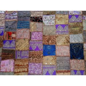 Patchwork -Tissu - Inde - Début XXème - 