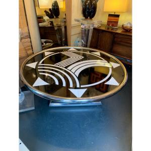 Art Deco Marble Coffee Table