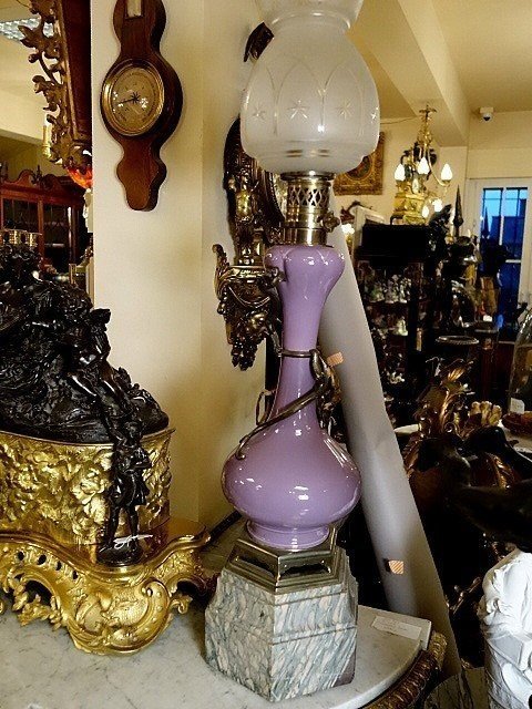 Paire De Lampes Japonisantes-photo-3