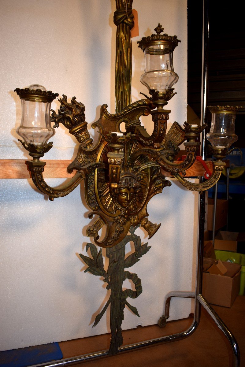 Pair Of Huge Wall Lights Height 2 Meter !!!-photo-3