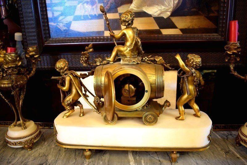 Napoleon III Clockset-photo-3