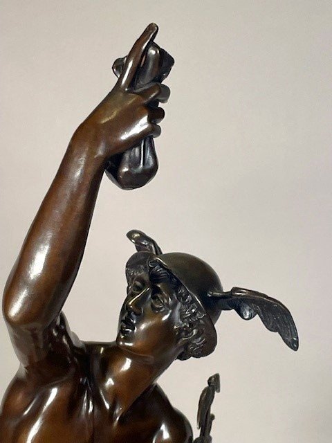 Bronze Sculpture Height 107 Cm -photo-2