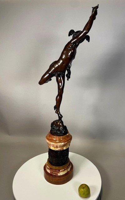 Bronze Sculpture Height 107 Cm -photo-8