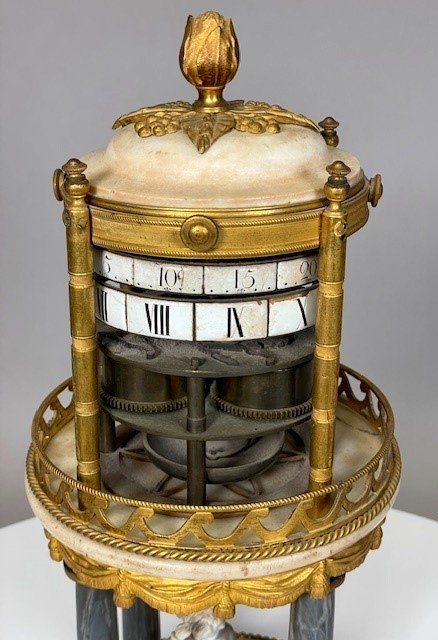 Louis XVI Rotating Clock-photo-4