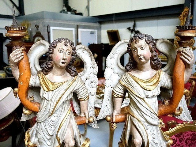 Couple d'Anges Baroque-photo-2