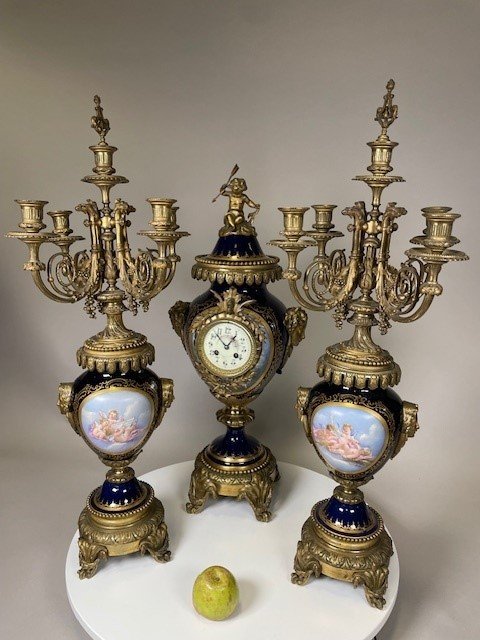 Napoleon III Clockset