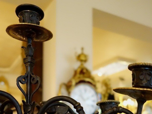 Louis XVI Style Clockset-photo-4