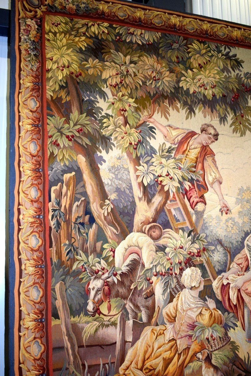 19th Century Aubusson Tapestry -photo-1