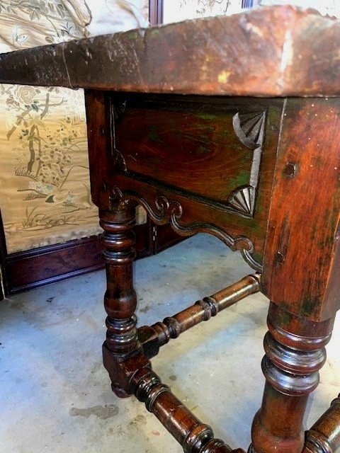 Spanish Chestnut Table - Console Table-photo-4