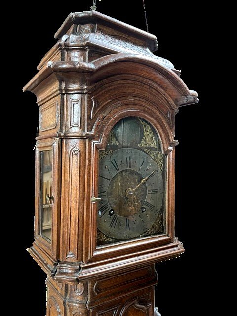 18th Century Liège Longcase Clock-photo-4