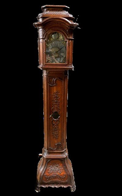 18th Century Liège Longcase Clock-photo-7