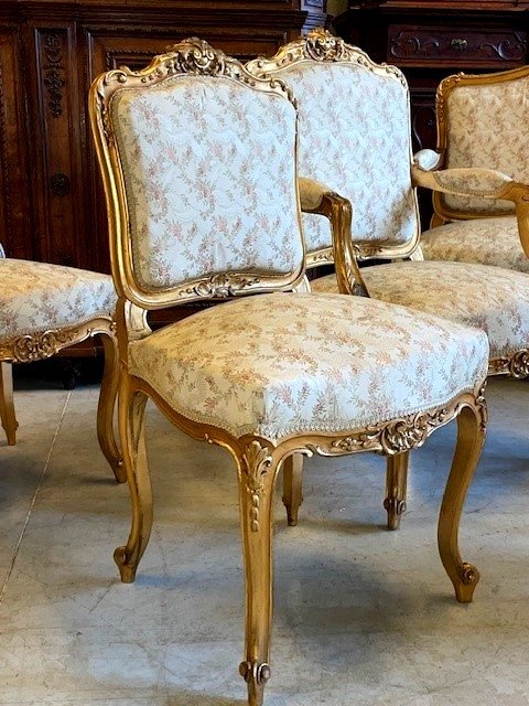 Napoleon III Gilt Wood Salon-photo-4