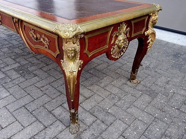 A Palatial Size Regence Office Desk-photo-3