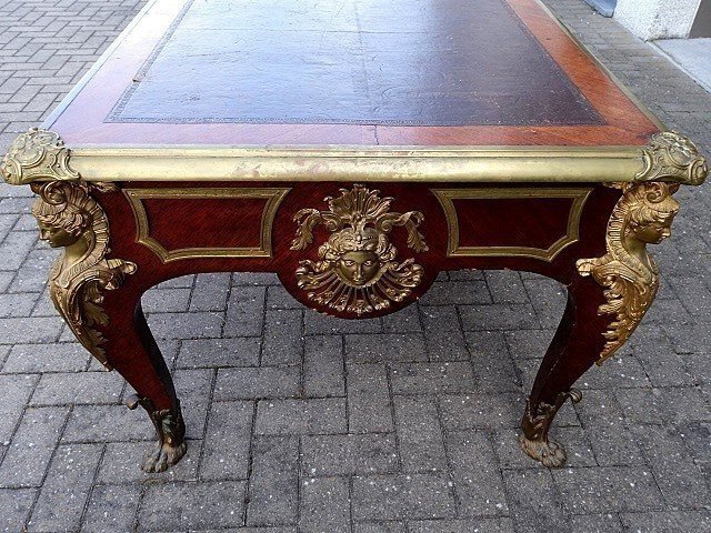 A Palatial Size Regence Office Desk-photo-4