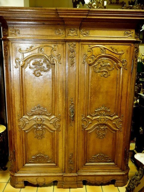 Armoire Régence Du XVIIIe Siècle -photo-2